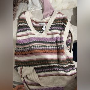 New with tags, sweater vest